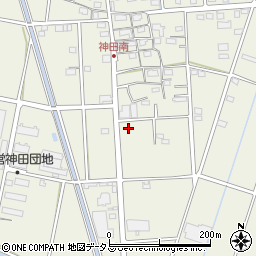 静岡県浜松市中央区神田町836周辺の地図