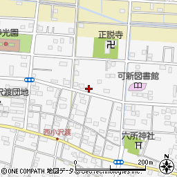静岡県浜松市中央区小沢渡町1152周辺の地図