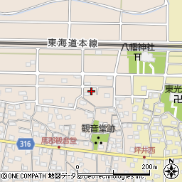 静岡県浜松市中央区馬郡町245周辺の地図