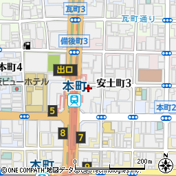 株式会社オリエントコーポレーション　大阪クレジットセンター周辺の地図