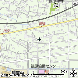 静岡県浜松市中央区篠原町11117周辺の地図