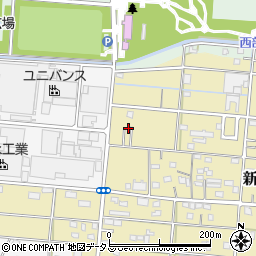 静岡県浜松市中央区新橋町457周辺の地図