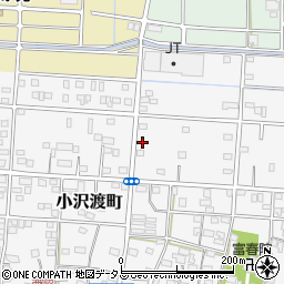 静岡県浜松市中央区小沢渡町231周辺の地図