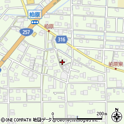 静岡県浜松市中央区篠原町22013周辺の地図