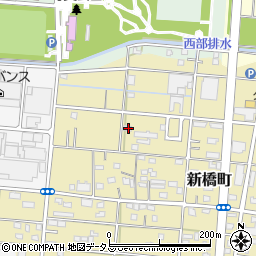 静岡県浜松市中央区新橋町466周辺の地図