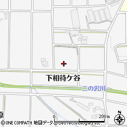愛知県豊橋市西七根町（下相待ケ谷）周辺の地図