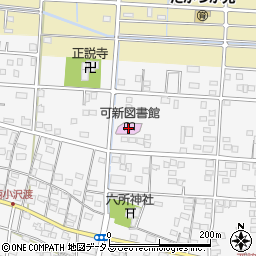 可新図書館周辺の地図