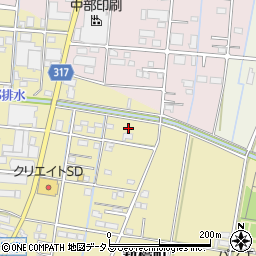 静岡県浜松市中央区新橋町96周辺の地図
