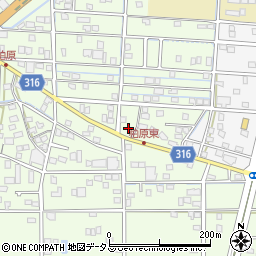 静岡県浜松市中央区篠原町21939周辺の地図