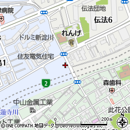 ほっかほっか亭　酉島店周辺の地図