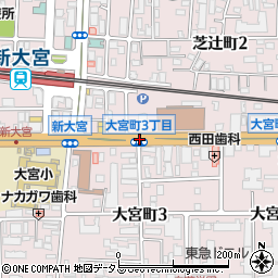 大宮町３周辺の地図