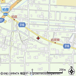 静岡県浜松市中央区篠原町22498周辺の地図