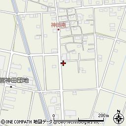 静岡県浜松市中央区神田町835周辺の地図