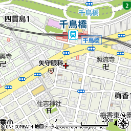 しぇからしか 此花店周辺の地図