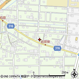 静岡県浜松市中央区篠原町21943周辺の地図