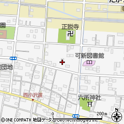 静岡県浜松市中央区小沢渡町1150周辺の地図