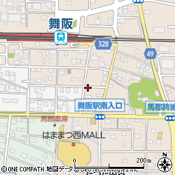 スペースＥＣＯ舞阪駅前第３駐車場周辺の地図