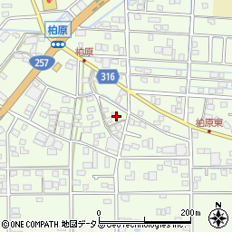 静岡県浜松市中央区篠原町22014周辺の地図