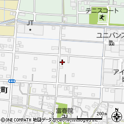 静岡県浜松市中央区小沢渡町246周辺の地図