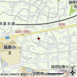 静岡県浜松市中央区篠原町10514周辺の地図