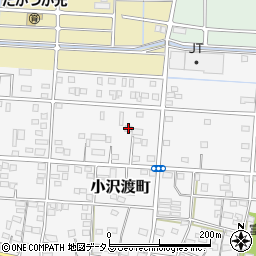 静岡県浜松市中央区小沢渡町225周辺の地図
