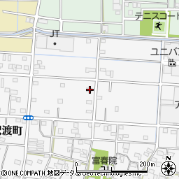静岡県浜松市中央区小沢渡町241周辺の地図
