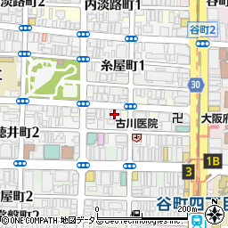 パークステーション大阪支店周辺の地図