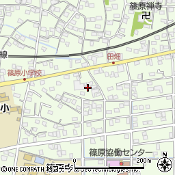 静岡県浜松市中央区篠原町10537周辺の地図