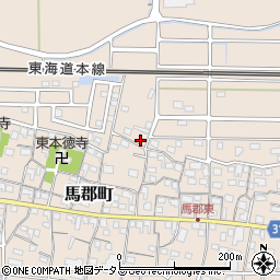静岡県浜松市中央区馬郡町1242周辺の地図