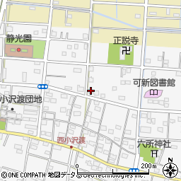 静岡県浜松市中央区小沢渡町1154周辺の地図