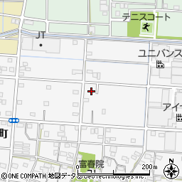 静岡県浜松市中央区小沢渡町247周辺の地図