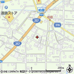 静岡県浜松市中央区篠原町22045周辺の地図