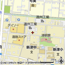 静岡県浜松市中央区新橋町395周辺の地図