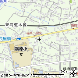 静岡県浜松市中央区篠原町10615周辺の地図