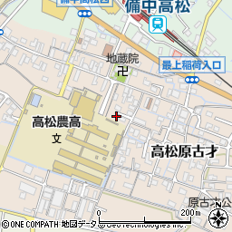 岡山県岡山市北区高松原古才328周辺の地図