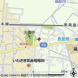 静岡県浜松市中央区篠原町10075周辺の地図