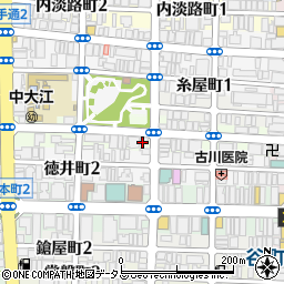 吉岡株式会社　大阪支店周辺の地図