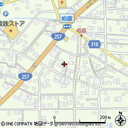 静岡県浜松市中央区篠原町22042周辺の地図