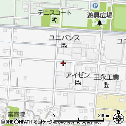 静岡県浜松市中央区小沢渡町22周辺の地図