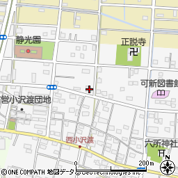 静岡県浜松市中央区小沢渡町1215周辺の地図