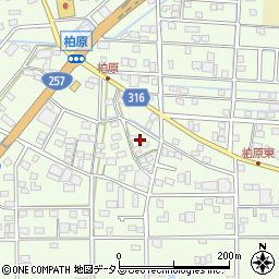 静岡県浜松市中央区篠原町22008周辺の地図