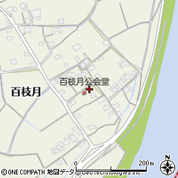 岡山県岡山市東区百枝月360周辺の地図