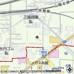 岡山県岡山市東区宍甘222周辺の地図