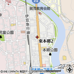 株式会社伊豆新聞社　下田支社周辺の地図