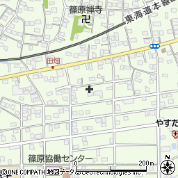 静岡県浜松市中央区篠原町20576周辺の地図