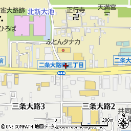 ザめしや平城京店周辺の地図