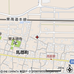 静岡県浜松市中央区馬郡町1241周辺の地図