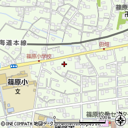 静岡県浜松市中央区篠原町10512周辺の地図