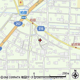 静岡県浜松市中央区篠原町22012周辺の地図