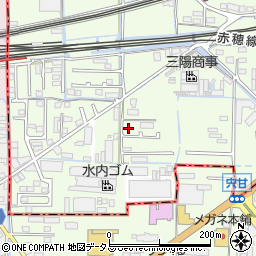 岡山県岡山市東区宍甘201周辺の地図